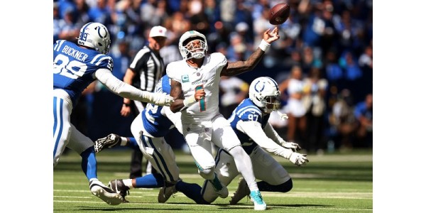 Miami Dolphins led sin värsta förlust i första omgången Miami Dolphins led sin värsta förlust i första omgången